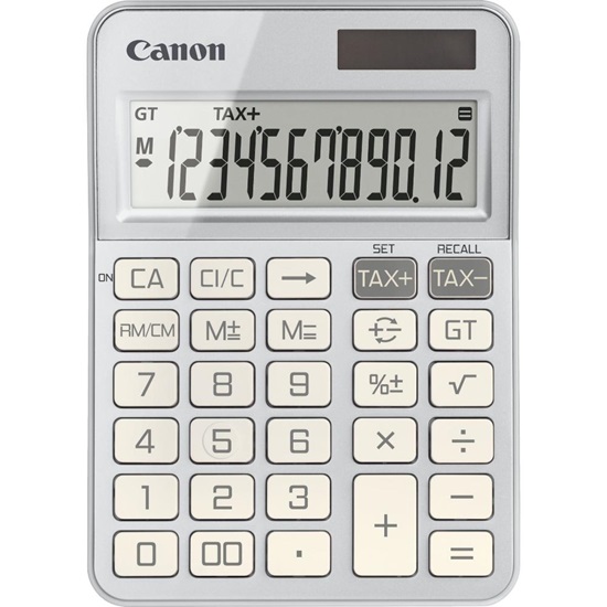 ΑΡΙΘΜΟΜΗΧΑΝΗ CANON LS-125K SILVER CALCULATOR 12 ΨΗΦΙΩΝ