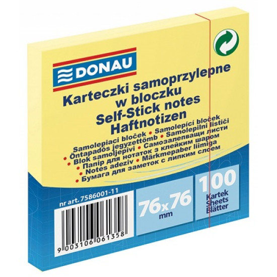 ΧΑΡΤΑΚΙΑ ΑΥΤΟΚΟΛΛΗΤΑ 75X75mm ΚΙΤΡΙΝΑ 100ΦΥΛΛΑ ΧΑΡΤΑΚΙΑ ΑΥΤΟΚΟΛΛΗΤΑ 75X75mm ΚΙΤΡΙΝΑ 100ΦΥΛΛΑ