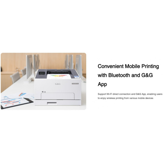 Εκτυπωτής LASER COLOR GnG GP2000CDW 