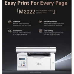 ΠΟΛΥΜΗΧΑΝΗΜΑ LASER ΜΟΝΟΧΡΩΜΟ G&G M2022NW