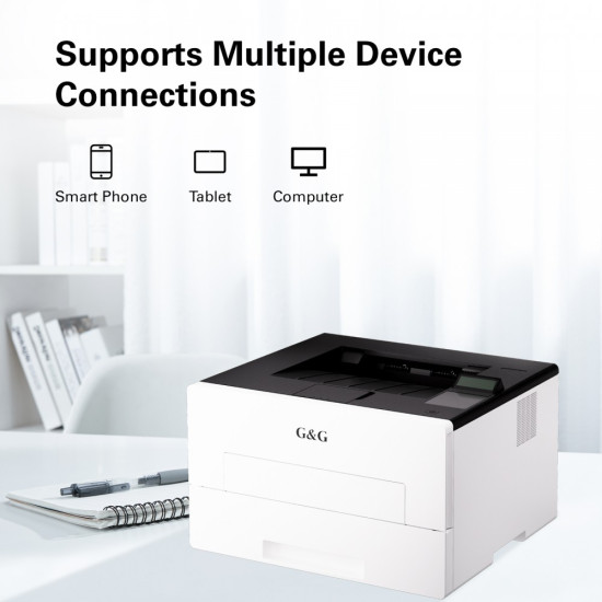 Εκτυπωτής LASER GnG GP3300DW Μονόχρωμος 