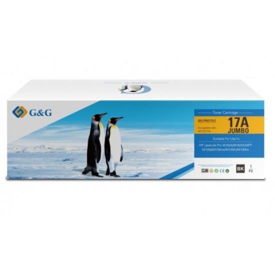 HP TONER CF 217X 6K G&G HP TONER CF 217X 6K G&G