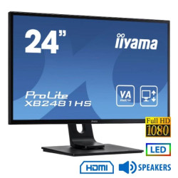 ΟΘΟΝΗ ProLite XB2481HS LED/Iiyama/24``FHD/Speakers/D-SUB & DVI-D & HDMI
